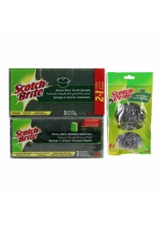 ثري إم سكوتش إسفنجة لتنظيف الأطباق