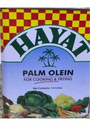 HAYAT VEGETABLE OIL 1.8LTR TIN