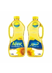 NOOR SUNFLOWER OIL 2 x 1.5Ltr + 750 ml