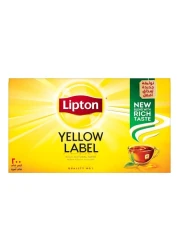 ليبتون شاي أصفر كيس شاي خليجي طازج 200×2 ج