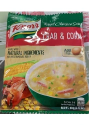 KNORR CRAB CORN REAL CHINESE SOUP 60GM
