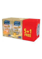 Almarai Nijoom Vanilla Flavoured Milk,150ml Pack of 6