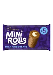 Cadbury Milk Chocolate Mini Rolls 60g