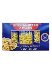 Al Joud Macaroni 400g Pack of 3