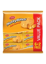 Tiffany Nutty Bites Almond Cookies, 81g Pack of 8