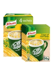 Knorr Cup-A-Soup Cream Of Corn Soup 20g Pack of 4