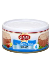 العلالي لحم تونة يلوفين بالماء 170 غرام