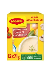 Nestle Maggi Cream Of Chicken Soup 71g Pack of 12
