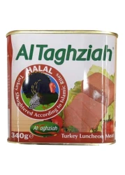 Al Taghziah Luncheon Turkey Meat 340g Pack of 2