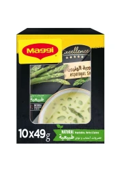 نستله ماجي إكسيلانس شوربة الهليون 49 غرام حزمة من 10