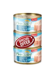 Plein Soleil Solid White Tuna in Water 170g Pack of 3