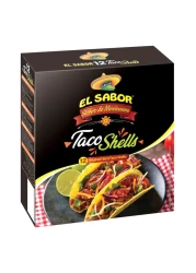 El Sabor Original Hard Taco Shells 12 Taco Shells 150g