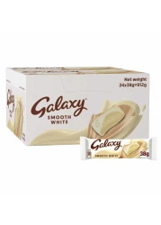 Galaxy White Chocolate 38g Bars Pack of 24