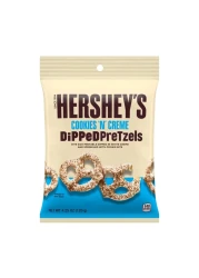 Hershey's Cookies N' Cr&egrave;me Bite Size Dipped Pretzels 120g