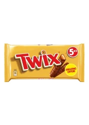 Twix Chocolate Bar, 50g Pack of 5