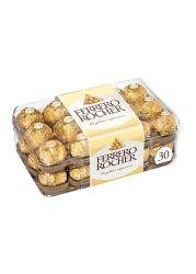 Ferrero Rocher Fine Hazelnut Milk Chocolates 30 Piece Gift Box 375g