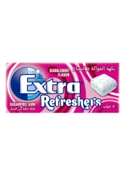 Wrigley's Extra Refreshers Bubblemint Chewing Gum, 15.6g