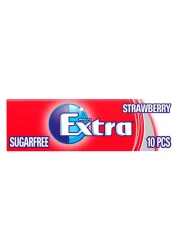 Wrigley's Extra Strawberry Sugarfree Chewing Gum, 14g