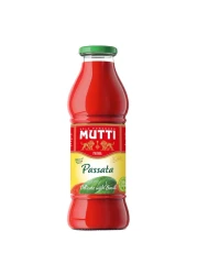 Mutti Passata Tomato Puree With Fresh Basil 400g