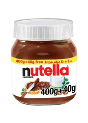 Nutella Hazelnut Chocolate Breakfast Spread 400g + 40g