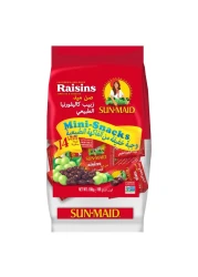 Sun-Maid California Sun-Dried Raisins Mini Snacks 198g