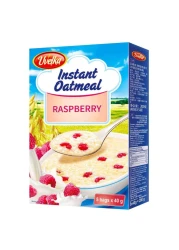 Uvelka Raspberry Instant Oatmeal 40g Pack of 5