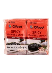 أوفود أعشاب بحرية متبلة، وجبة خفيفة 4 غرام حزمة من 2