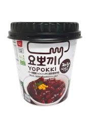 Yopokki Jjajang Topokki Rice Cake 140g