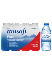 مسافي مياه شرب نقية 330 ملل حزمة من 12