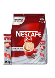 Nescafe 2in1 Coffee Sugarfree,11.7g Pack of 30