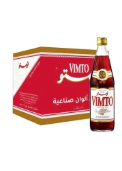 Vimto Fruit Cordial Soft Drink 710ml Pack of 12
