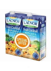 Lacnor Fruit Cocktail Nectar 1L Pack of 2