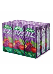 Melco Cocktail Flavoured Juice 250ml Pack of 9