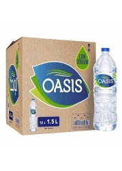 Oasis Low Sodium Drinking Water 1.5L Pack of 12