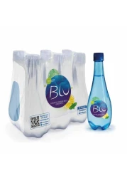 Oasis Blu Lemon Mint Flavoured Sparkling Water 500ml Pack of 6