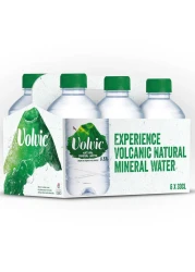 Volvic Natural Mineral Water 330ml, Pack of 6