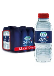 Al Ain Zero Sodium Drinking Water 200ml Pack of 12