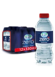 Al Ain Zero Sodium Free Drinking Water 330ml Pack of 12