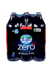 Al Ain Zero Sodium Free Drinking Water 1.5L Pack of 6