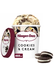 Haagen Dazs Cookies And Cream Ice Cream 460ml