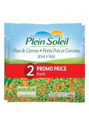 Plein Soleil Peas and Carrots 400g Pack of 2