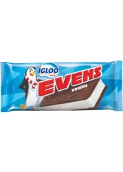 Igloo Evens Vanilla Sandwich Ice Cream, 90ml