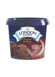 London Dairy Chocolate Truffle Premium Ice Cream, 1L