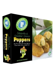 Freshly Foods Jalapeno And Cheddar Cheese Poppers 350g