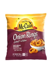 McCain Crispy Breaded Onion Rings 400g