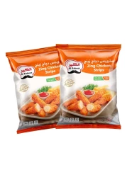 Al Kabeer Zing Chicken Strips Non-Spicy 750g Pack of 2