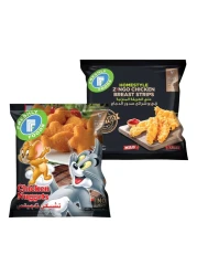 Freshly Foods Zingo Breast Strip 500g with Chicken Nuggets 750g Pack of 2