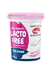 Al Ain Farms Lacto-Free Full Cream Fresh Yoghurt 400g