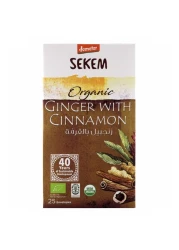 Sekem Organic Ginger With Cinnamon Tea 25 Tea Bags