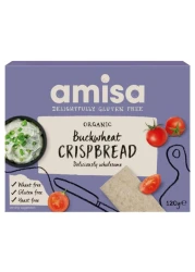 Amisa Organic Gluten Free Buckwheat Crispbread 150g